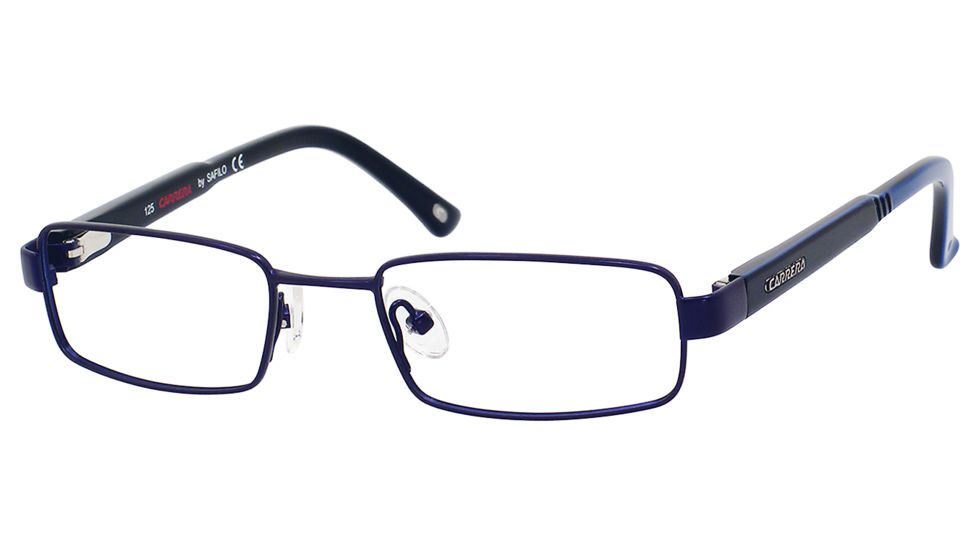 Carrera 7587 Eyeglass Frames CA7587-01P6-4517 - Navy Frame, Lens Diameter 45mm, Distance Between Lenses 17mm
