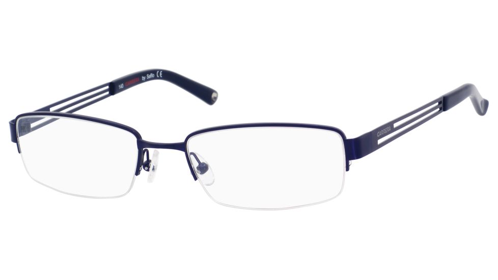 Carrera 7596 Eyeglass Frames CA7596-0DA4-5218 - Blue Frame, Lens Diameter 52mm, Distance Between Lenses 18mm