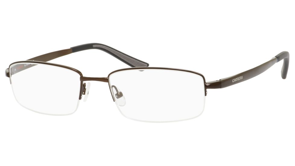 Carrera 7600 Eyeglass Frames CA7600-01E8-5218 - Brown Frame, Lens Diameter 52mm, Distance Between Lenses 18mm