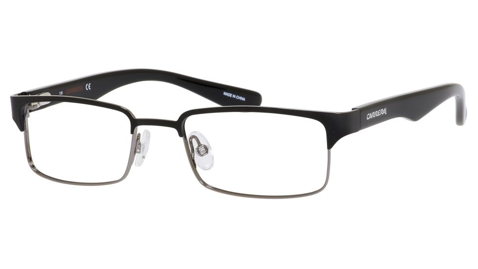 Carrera 7605 Eyeglass Frames CA7605-0JOP-4517 - Matte Black Frame, Lens Diameter 45mm, Distance Between Lenses 17mm