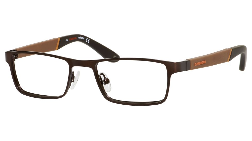 Carrera 7606 Eyeglass Frames CA7606-01F1-4617 - Brown Frame, Lens Diameter 46mm, Distance Between Lenses 17mm