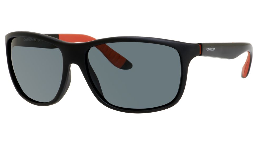Carrera 8001/S Bifocal Prescription Sunglasses CA8001S-00VH-Y2-6116 - Lens Diameter 61 mm, Frame Color Rubber Black
