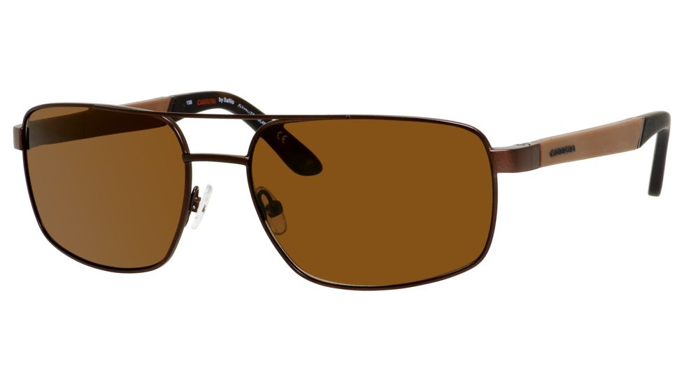 Carrera 8006/S Progressive Prescription Sunglasses CA8006S-1F1P-VW-5917 - Lens Diameter 59 mm, Frame Color Brown