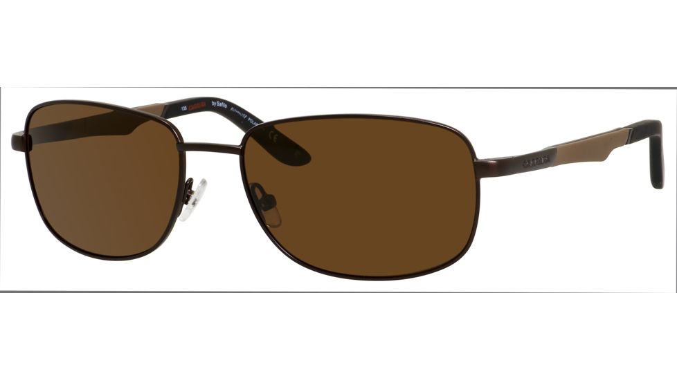 Carrera 8007/S Bifocal Prescription Sunglasses CA8007S-1F1P-VW-5817 - Frame Color Brown, Lens Diameter 58 mm
