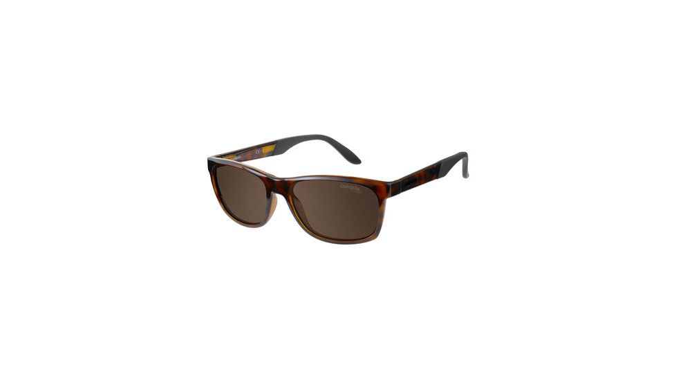 Carrera 8021/S Sunglasses CA8021S-0DWJ-SP-5617 - Havana Frame, Bronze Polarized Lenses, Lens Diameter 56mm, Distance Between Lenses 17mm