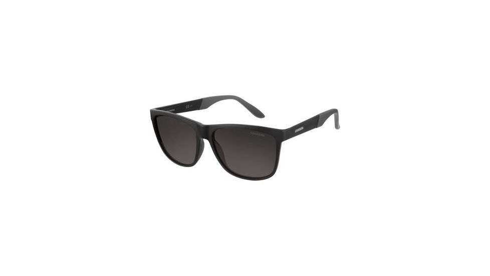Carrera 8022/S Single Vision Prescription Sunglasses CA8022S-0DL5-M9-5616 - Frame Color Matte Black, Lens Diameter 56 mm
