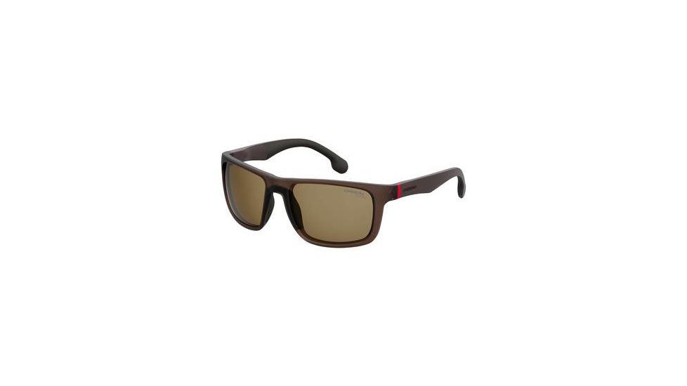 Carrera 8027/S Bifocal Prescription Sunglasses CA8027S-009Q-SP-5719 - Frame Color Brown, Lens Diameter 57 mm