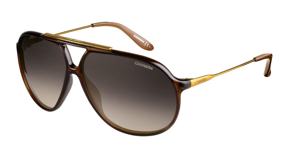 Carrera 82/S Bifocal Prescription Sunglasses CA82S-00KX-LA-6411 - Lens Diameter 64 mm, Frame Color Transparent Brown