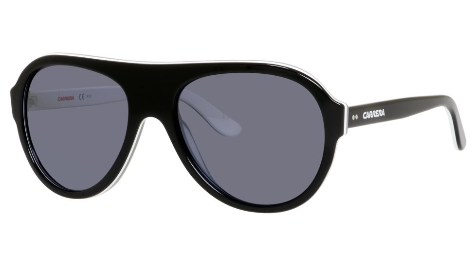 Carrera 84/S Bifocal Prescription Sunglasses CA84S-04IZ-W7-5819 - Frame Color Black White Gray, Lens Diameter 58 mm
