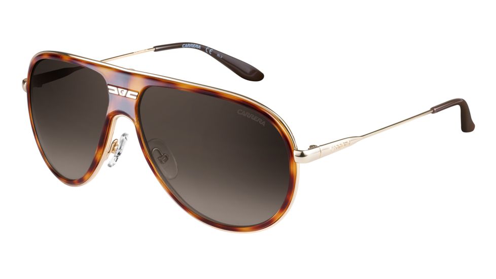 Carrera 87/S Single Vision Prescription Sunglasses CA87S-08EN-HA-6213 - Lens Diameter 62 mm, Frame Color Light Havana