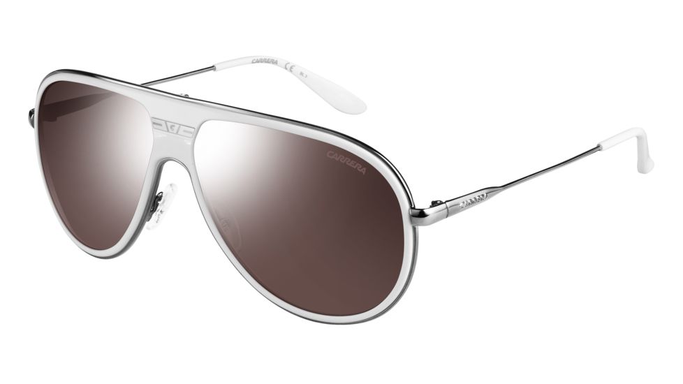 Carrera 87/S Single Vision Prescription Sunglasses CA87S-0N1Y-8G-6213 - Frame Color White, Lens Diameter 62 mm