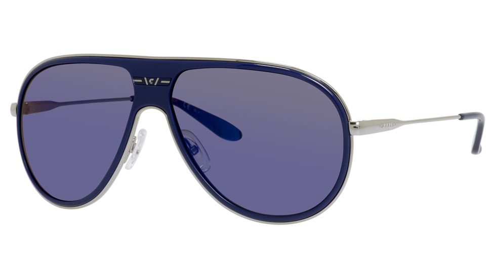 Carrera 87/S Single Vision Prescription Sunglasses CA87S-08ET-XT-6213 - Frame Color Blue, Lens Diameter 62 mm