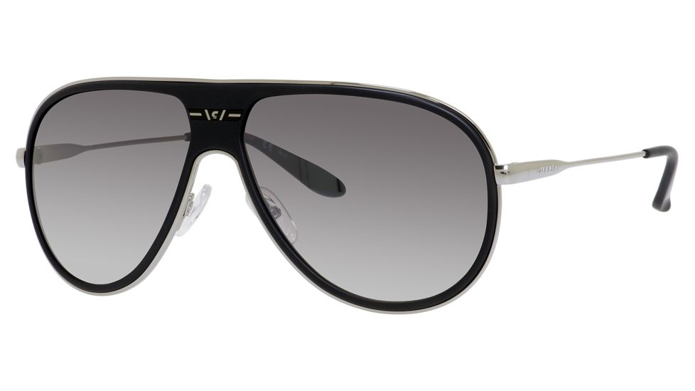 Carrera 87/S Single Vision Prescription Sunglasses CA87S-0ZA1-IC-6213 - Frame Color Matte Black, Lens Diameter 62 mm