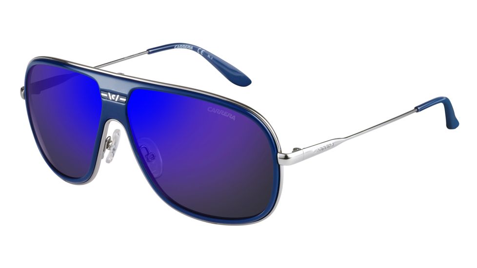 Carrera 88/S Single Vision Prescription Sunglasses CA88S-08ET-XT-6212 - Frame Color Blue, Lens Diameter 62 mm