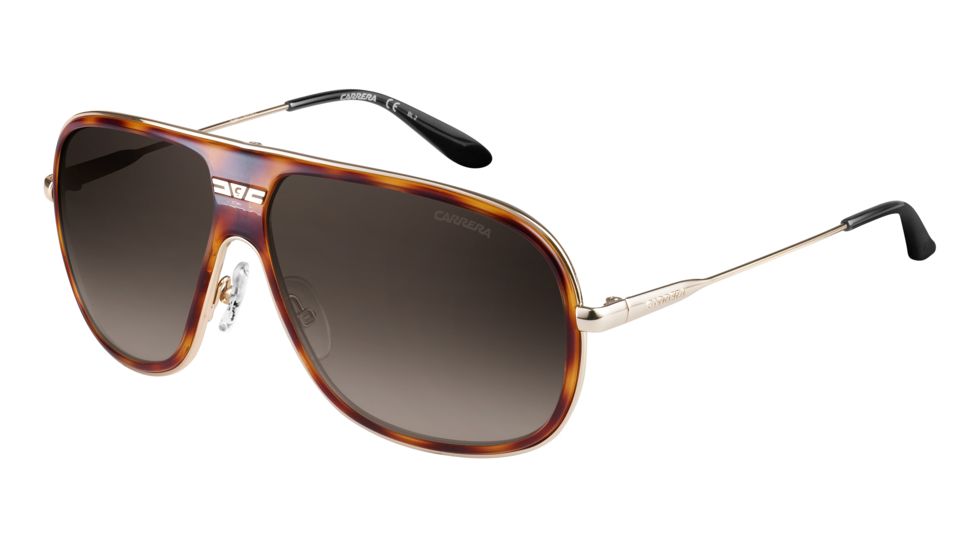 Carrera 88/S Single Vision Prescription Sunglasses CA88S-08EN-HA-6212 - Lens Diameter 62 mm, Frame Color Light Havana
