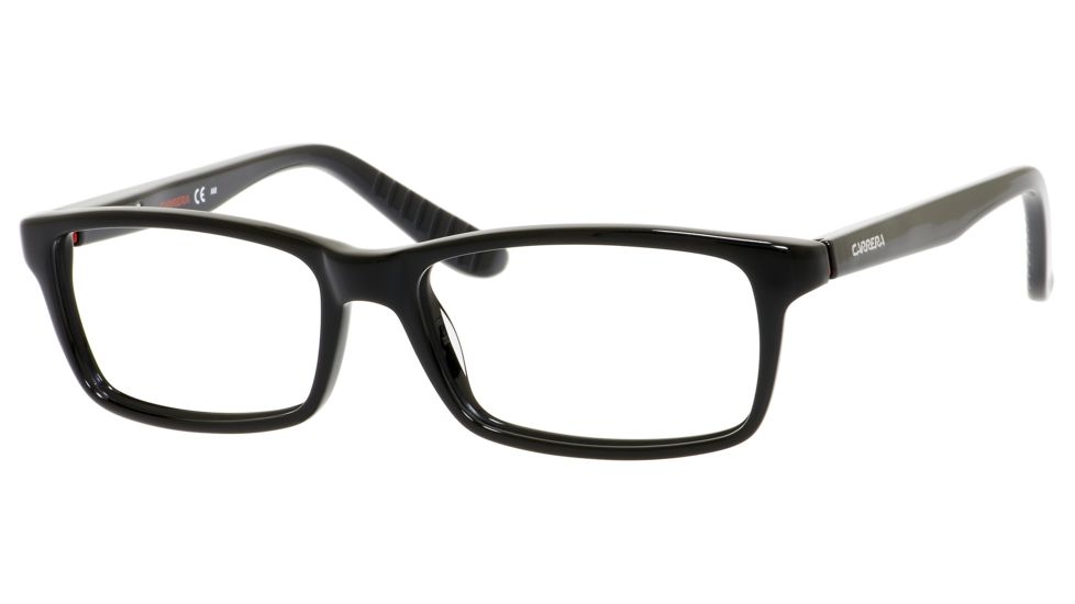 Carrera 8800 Progressive Prescription Eyeglasses CA8800-029A-5416 - Shiny Black Frame, Lens Diameter 54mm, Distance Between Lenses 16mm