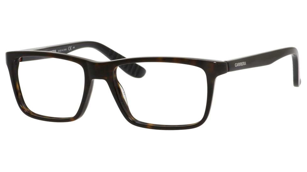 Carrera 8801 Bifocal Prescription Eyeglasses CA8801-0TRD-5317 - Dark Havana / Black Frame, Lens Diameter 53mm, Distance Between Lenses 17mm