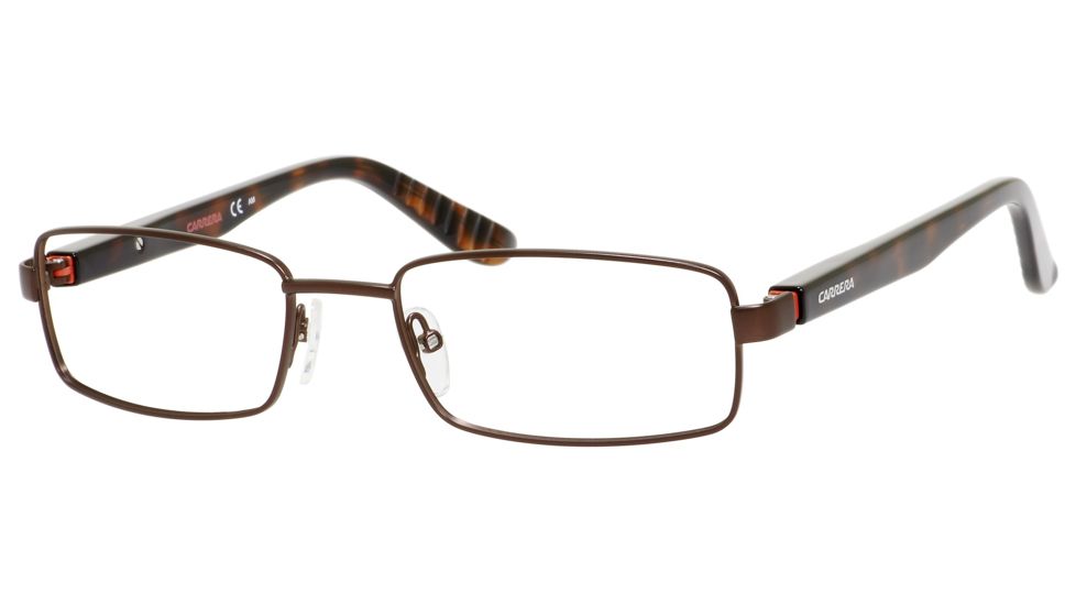 Carrera 8803 Eyeglass Frames CA8803-00RH-5519 - Matte Brown / Havana Frame, Lens Diameter 55mm, Distance Between Lenses 19mm
