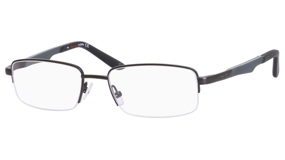Carrera 8804 Single Vision Prescription Eyeglasses CA8804-01GO-5318 - Gunmetal Frame, Lens Diameter 53mm, Distance Between Lenses 18mm