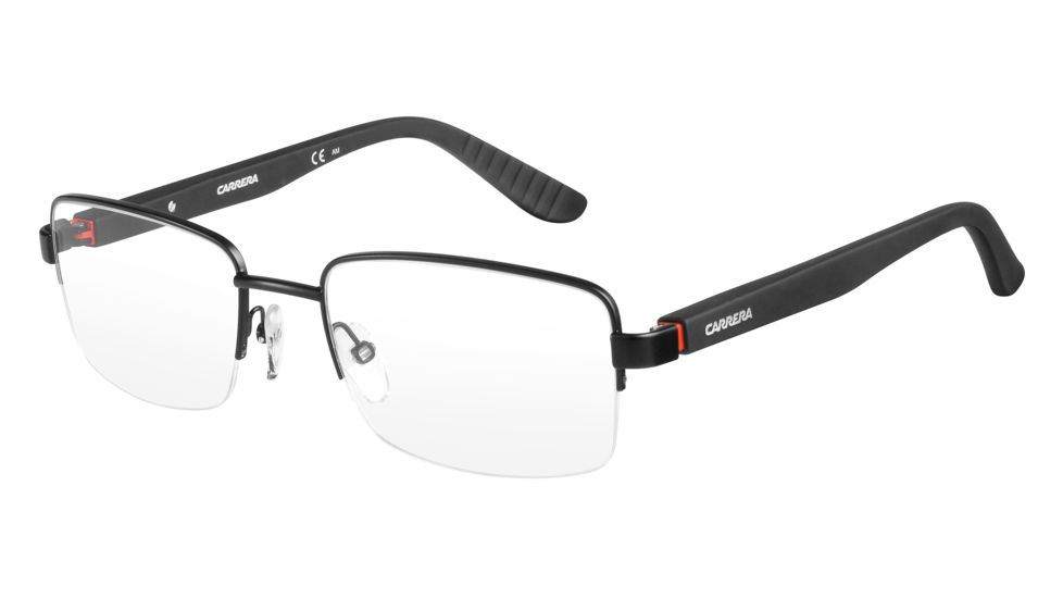 Carrera 8808 Eyeglass Frames CA8808-094X-5620 - Matte Black Frame, Distance Between Lenses 20mm
