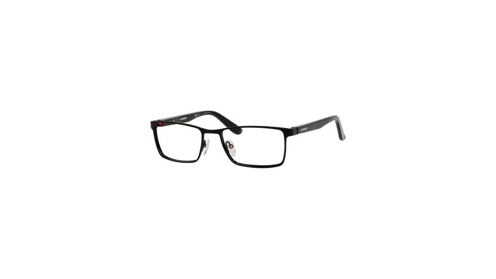 Carrera 8809 Single Vision Prescription Eyeglasses CA8809-0BKS-5418 - Black Shiny Black Frame, Lens Diameter 54mm, Distance Between Lenses 18mm