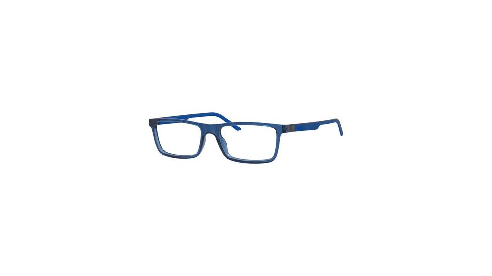 Carrera 8818 Progressive Prescription Eyeglasses CA8818-0PYB-5317 - Blue / Matte Black Frame, Lens Diameter 53mm, Distance Between Lenses 17mm