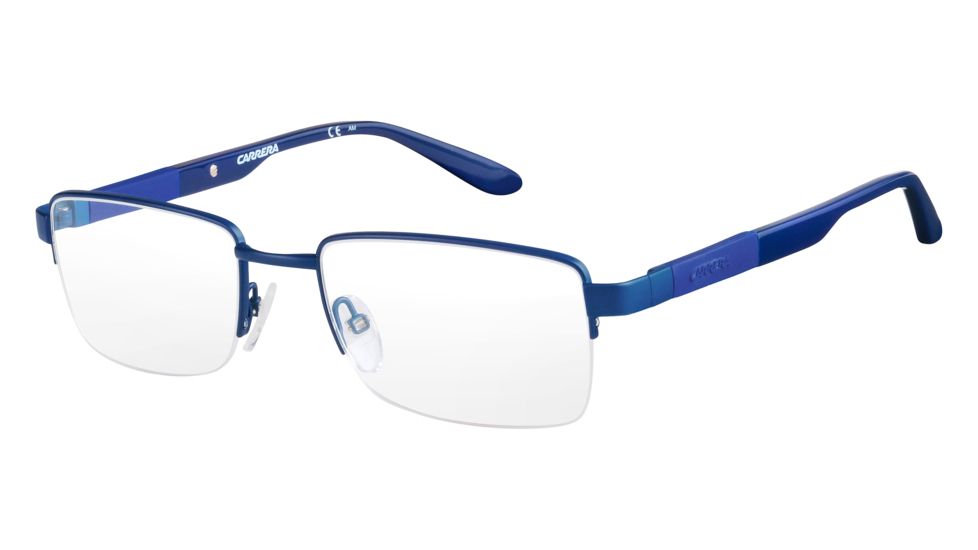 Carrera 8820 Eyeglass Frames CA8820-0PYF-5319 - Matte Blue Frame, Lens Diameter 53mm, Distance Between Lenses 19mm
