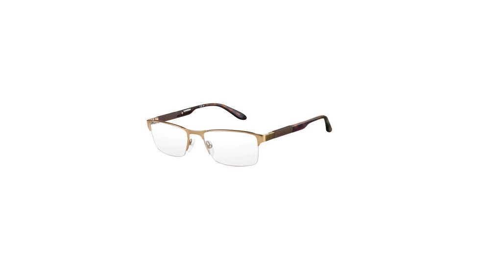 Carrera 8821 Single Vision Prescription Eyeglasses CA8821-0UKZ-5518 - Beige Havana Frame, Lens Diameter 55mm, Distance Between Lenses 18mm