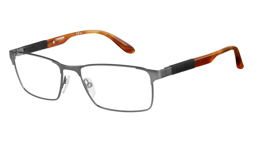 Carrera 8822 Progressive Prescription Eyeglasses CA8822-0TZZ-5417 - Matte Ruthenium Havana Frame, Lens Diameter 54mm, Distance Between Lenses 17mm