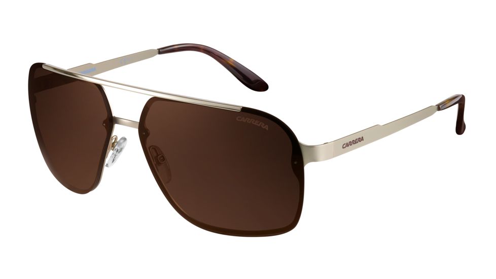 Carrera 91/S Bifocal Prescription Sunglasses CA91S-0CGS-LC-6413 - Lens Diameter 64 mm, Frame Color Light Gold Semi Matte
