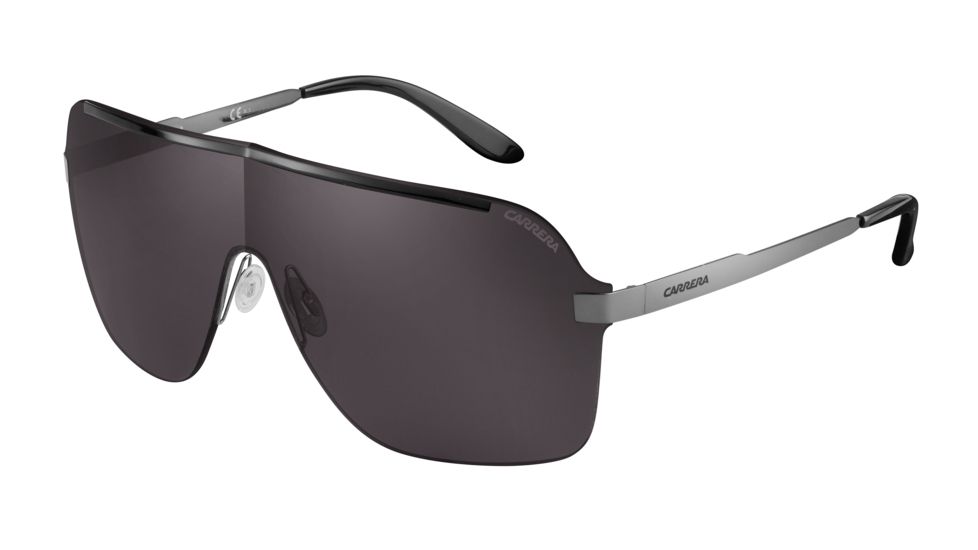 Carrera 93/S Progressive Prescription Sunglasses CA93S-0V1L-Y1-9901 - Lens Diameter 99 mm, Frame Color Black Ruthenium