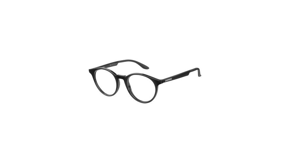 Carrera Ca 5544 Eyeglass Frames CA5544-0D28-4820 - Shiny Black Frame, Lens Diameter 48mm, Distance Between Lenses 20mm