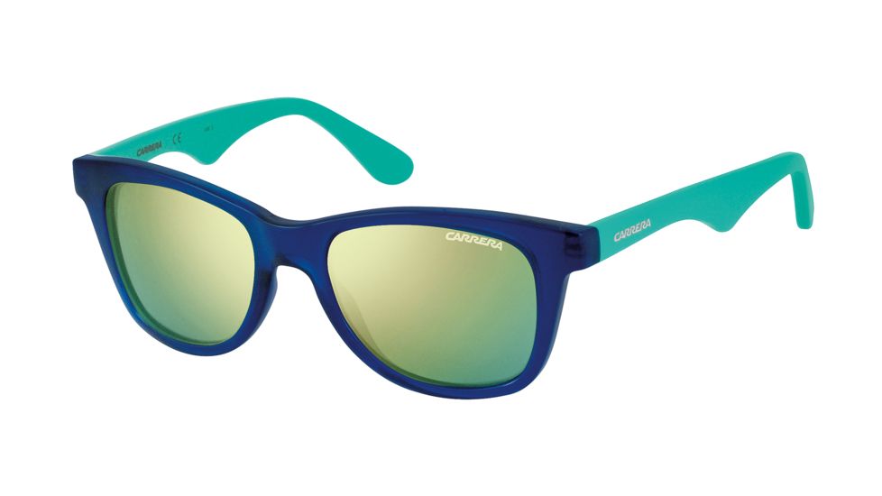 Carrera Carrerino 10/S Bifocal Prescription Sunglasses CARRE10S-0DDV-Z9-4617 - Lens Diameter 46 mm, Frame Color Blue Transparent