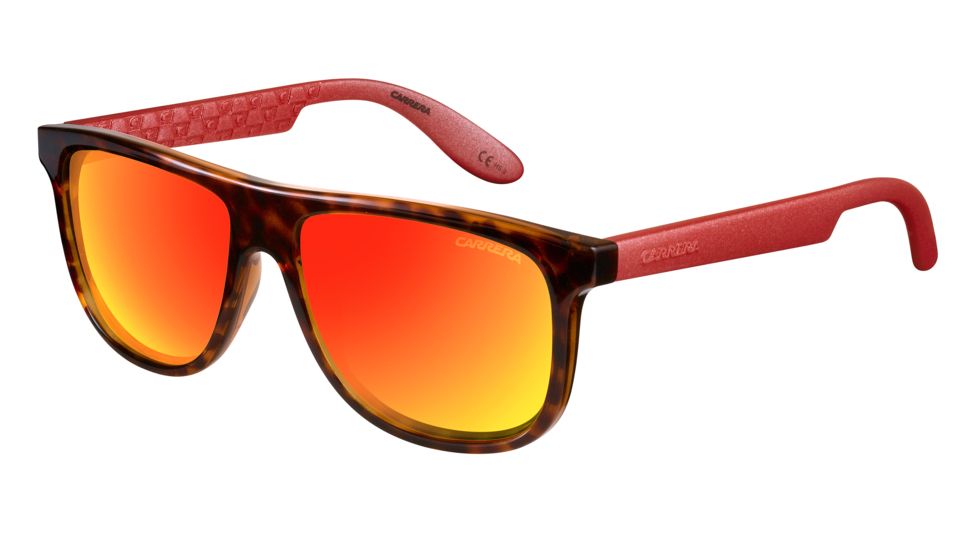 Carrera Carrerino 13/S Progressive Prescription Sunglasses CARRE13S-0MAB-UZ-5014 - Lens Diameter 50 mm, Frame Color Havana Red