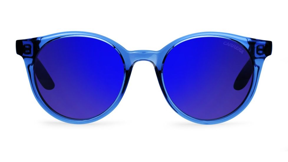 Carrera Carrerino 14/S Sunglasses CARRE14S-0KNQ-XT-4618 - Azure Blue Frame, Blue Sky Miror Lenses, Lens Diameter 46mm, Distance Between Lenses 18mm