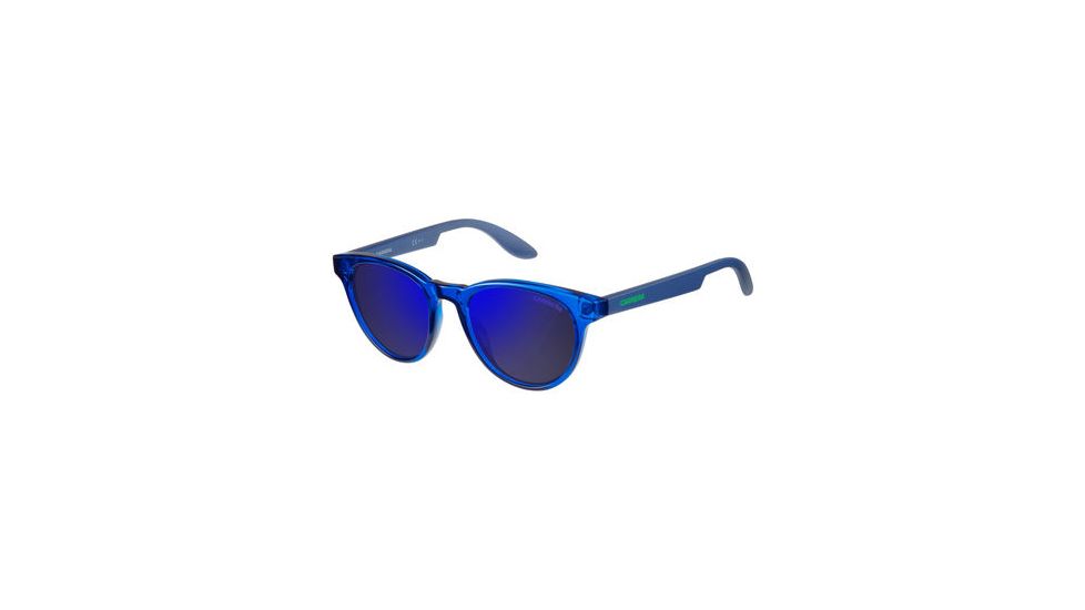 Carrera Carrerino 18/S Bifocal Prescription Sunglasses CARRE18S-0TDK-XT-4618 - Frame Color Blue, Lens Diameter 46 mm