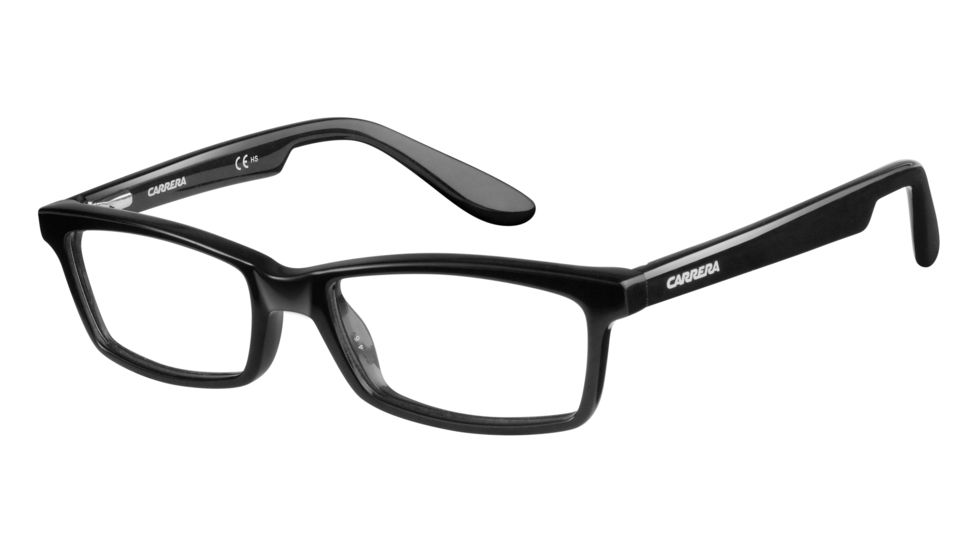 Carrera Carrerino 52 Eyeglass Frames CARRE52-0807-4716 - Black Frame, Lens Diameter 47mm, Distance Between Lenses 16mm