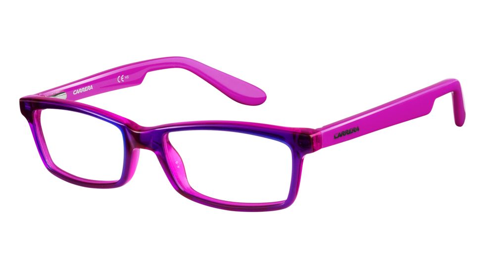 Carrera Carrerino 52 Eyeglass Frames CARRE52-0HN5-4716 - Violet Rose Frame, Lens Diameter 47mm, Distance Between Lenses 16mm