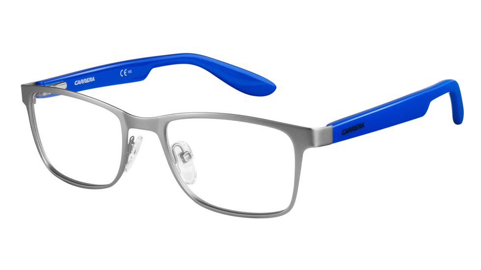 Carrera Carrerino 53 Eyeglass Frames CARRE53-0HNO-4717 - Ruthenium Blue Frame, Lens Diameter 47mm, Distance Between Lenses 17mm