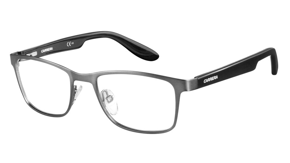 Carrera Carrerino 53 Eyeglass Frames CARRE53-0BZS-4717 - Semi Matte Dark Ruthenium Frame, Lens Diameter 47mm, Distance Between Lenses 17mm