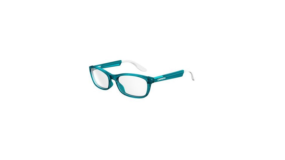 Carrera Carrerino 56 Eyeglass Frames CARRE56-02IU-5016 - Turquoise White Frame, Lens Diameter 50mm, Distance Between Lenses 16mm