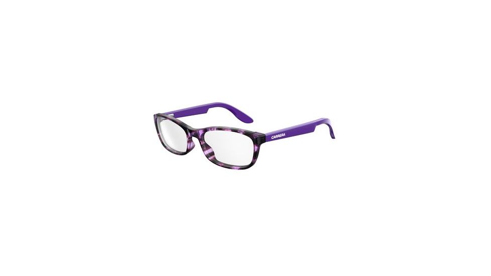 Carrera Carrerino 56 Eyeglass Frames CARRE56-02IV-5016 - Violet Havana Violet Frame, Lens Diameter 50mm, Distance Between Lenses 16mm