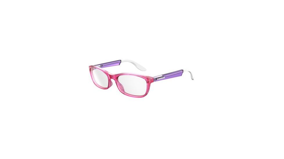 Carrera Carrerino 56 Eyeglass Frames CARRE56-02IY-4816 - Pink Violet Frame, Lens Diameter 48mm, Distance Between Lenses 16mm