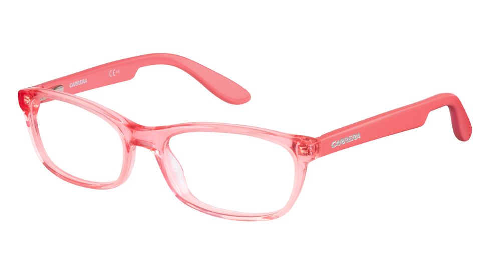 Carrera Carrerino 56 Eyeglass Frames CARRE56-0TSU-4816 - Pink Coral Frame, Lens Diameter 48mm, Distance Between Lenses 16mm