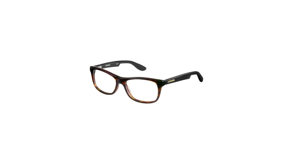Carrera Carrerino 57 Eyeglass Frames CARRE57-0KVX-4715 - Dark Havana / Black Frame, Lens Diameter 47mm, Distance Between Lenses 15mm