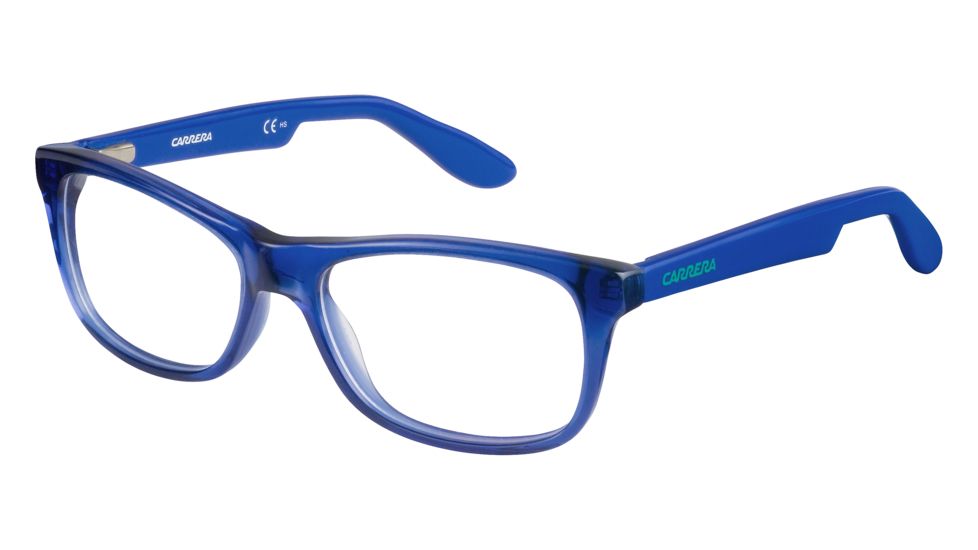 Carrera Carrerino 57 Eyeglass Frames CARRE57-0TSH-4715 - Blue Frame, Lens Diameter 47mm, Distance Between Lenses 15mm
