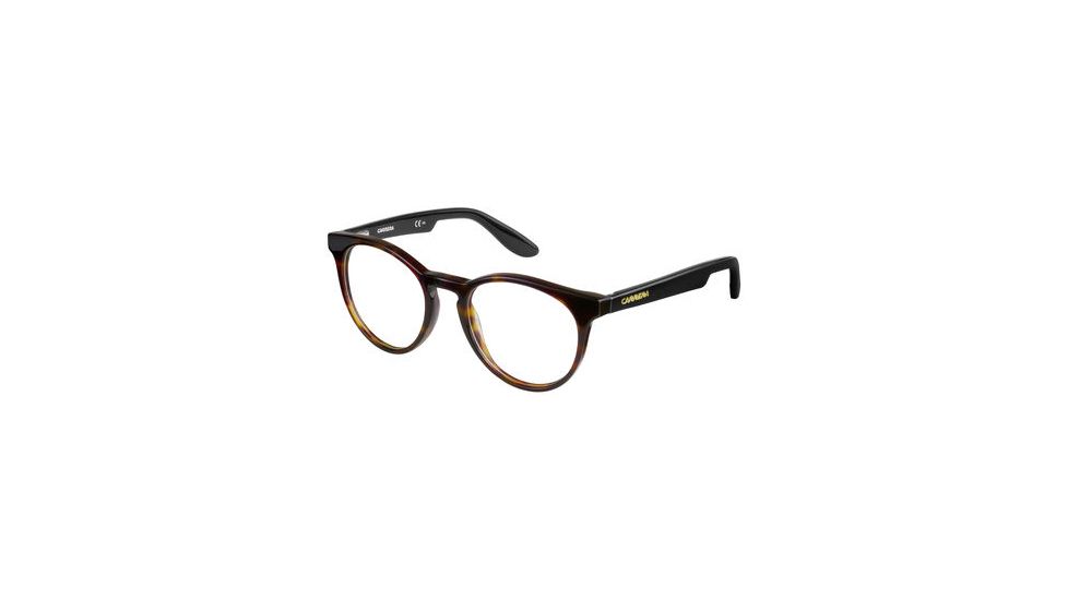Carrera Carrerino 58 Progressive Prescription Eyeglasses CARRE58-0KVX-4518 - Dark Havana / Black Frame, Lens Diameter 45mm, Distance Between Lenses 18mm