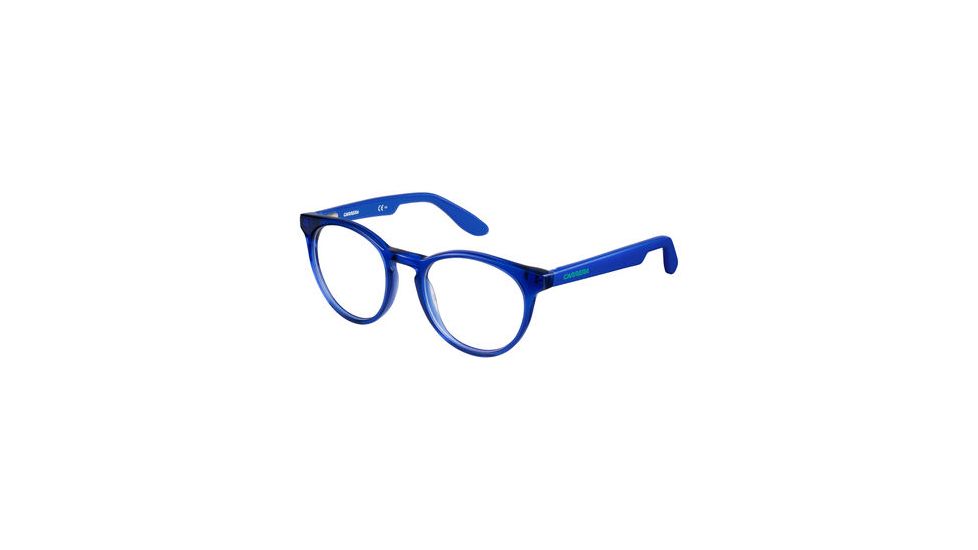 Carrera Carrerino 58 Progressive Prescription Eyeglasses CARRE58-0TSH-4518 - Blue Frame, Lens Diameter 45mm, Distance Between Lenses 18mm