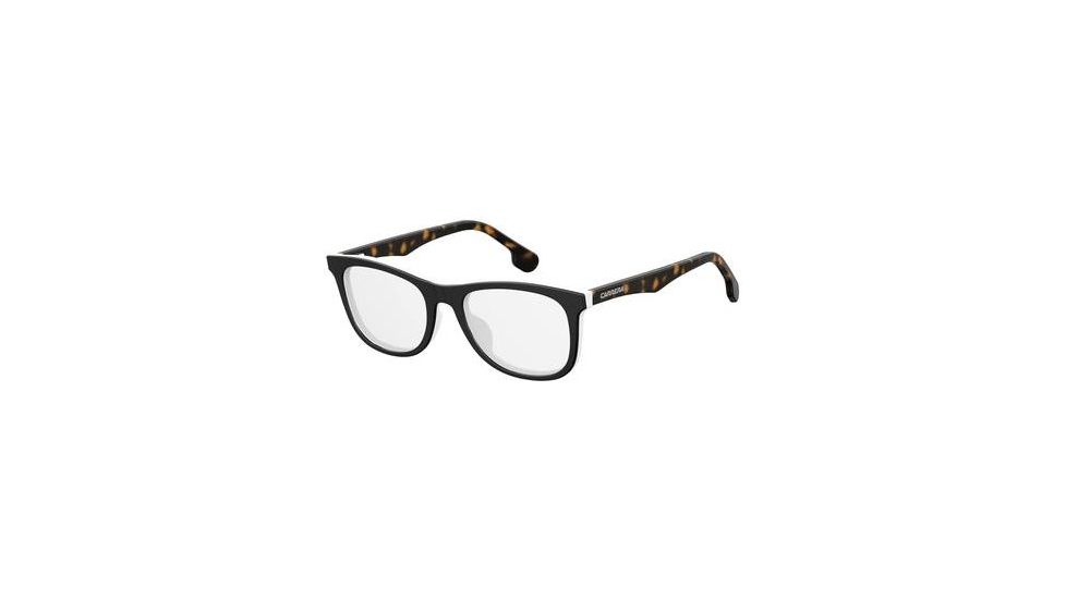Carrera Carrerino 63 Bifocal Prescription Eyeglasses CARRE63-080S-4718 - Black/White Frame, Lens Diameter 47mm, Distance Between Lenses 18mm