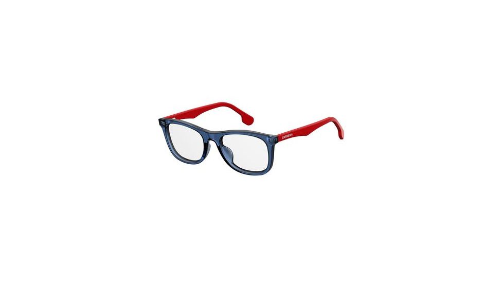 Carrera Carrerino 63 Bifocal Prescription Eyeglasses CARRE63-08RU-4718 - Blue Red White Frame, Lens Diameter 47mm, Distance Between Lenses 18mm